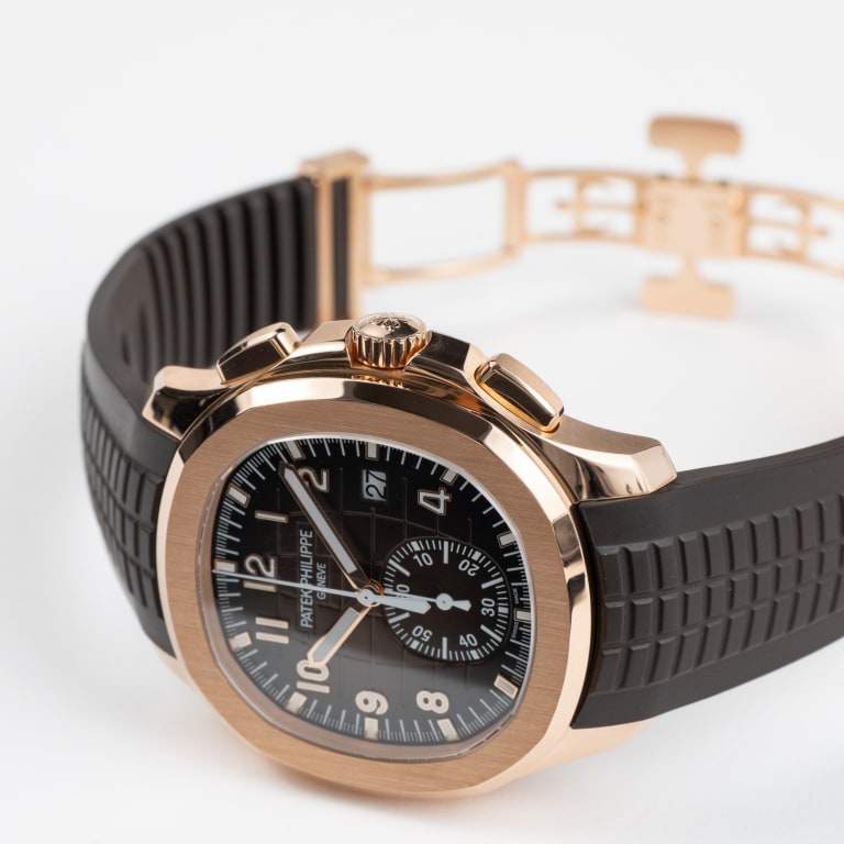 Aquanaut Chronograph Rose Gold Brown Dial 42mm Product Image 3