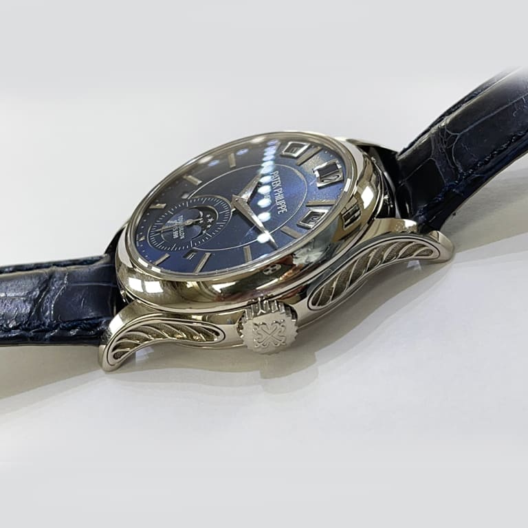 Grand Complications Tourbillon Minute Repeater Perpetual Calendar White Gold Blue Dial 41mm Product Image 3
