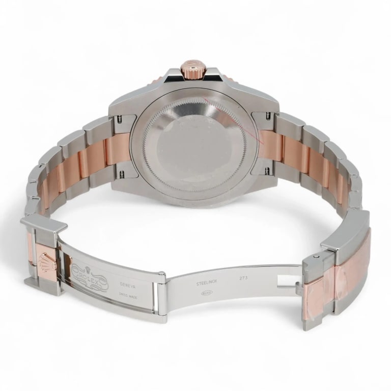 GMT-Master II "Rootbeer" Rose Gold & Steel Black Dial 40mm Product Image 4