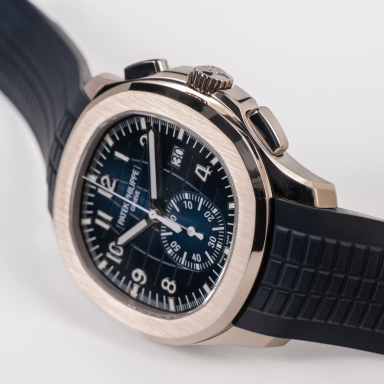 Aquanaut Chronograph White Gold Blue Dial 42mm Product Image 3