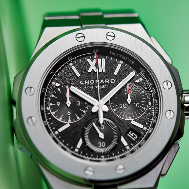 Alpine Eagle XL Chronograph Steel Black Dial 44mm Product Image 13