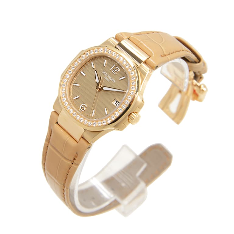 Nautilus Rose Gold Diamond Rose Dial 32mm Product Image 2