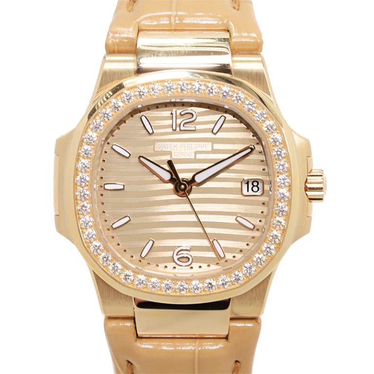 Nautilus Rose Gold Diamond Rose Dial 32mm Product Image 3
