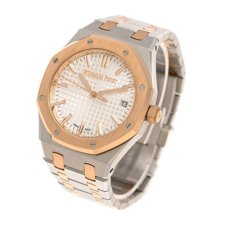 Royal Oak Selfwinding Rose Gold & Steel Silver Dial 34mm Product Image 2
