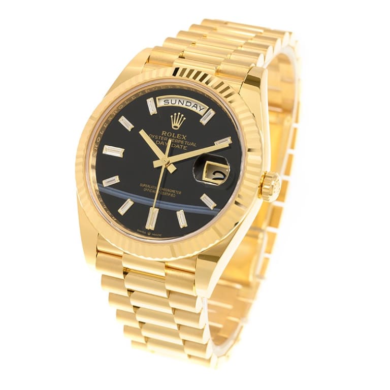 Day-Date Yellow Gold Onyx Dial 40mm Product Image 2