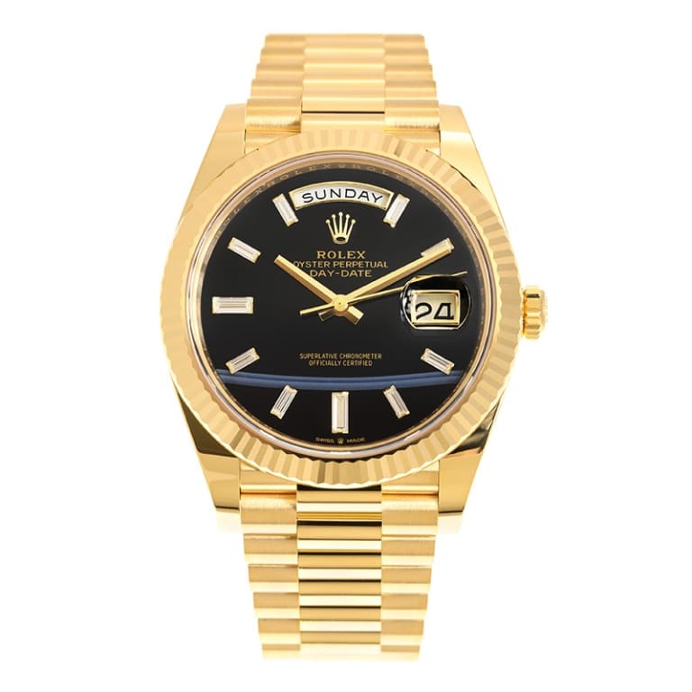 Day-Date Yellow Gold Onyx Dial 40mm Product Image 1