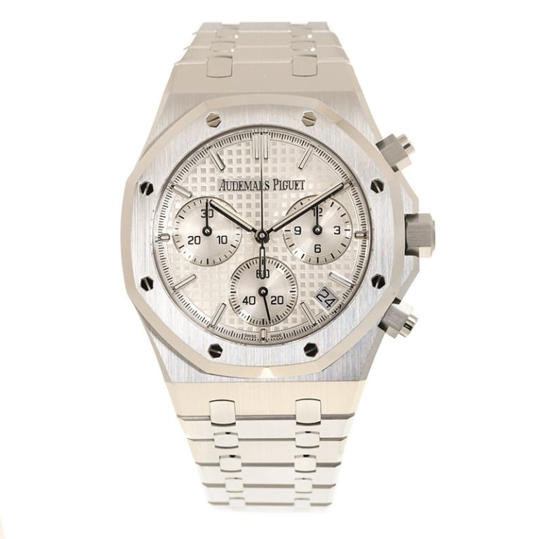 Royal Oak Chronograph "50th Anniversary" Steel White Dial 41mm Product Image 1