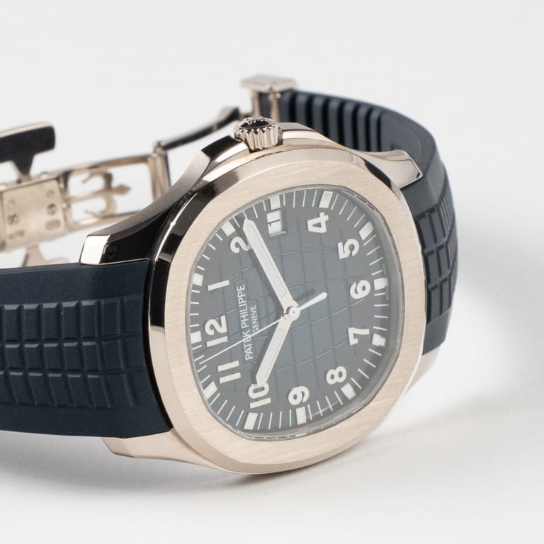 Aquanaut White Gold Blue Dial 42mm Product Image 2