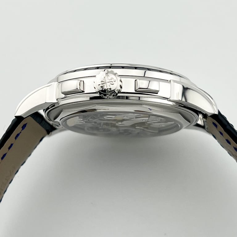 Perpetual Calendar Platinum Gem-Set Blue Dial 41mm Product Image 4