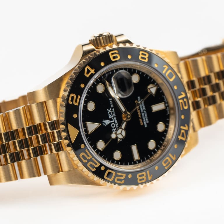 GMT-Master II Yellow Gold Jubilee Black Dial 40mm Product Image 3