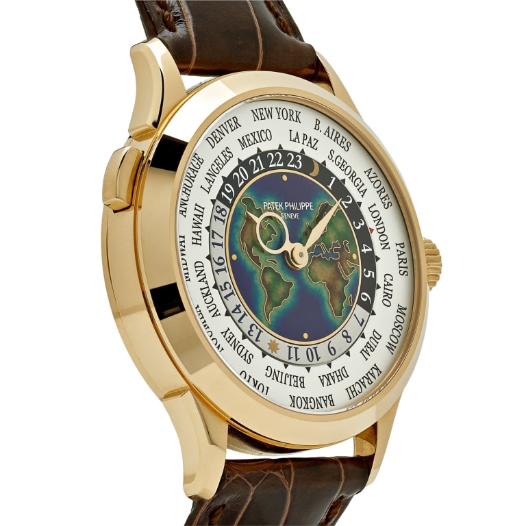 World Time Yellow Cloisonné Enamel Dial 38mm Product Image 3