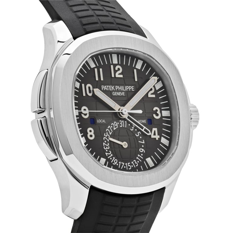 Aquanaut Travel Time Steel Black Dial 40mm Product Image 3