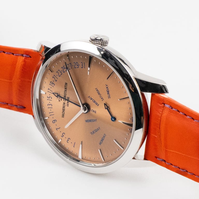  Patrimony Retrograde Day-Date Platinum Pink Dial 43mm Product Image 3