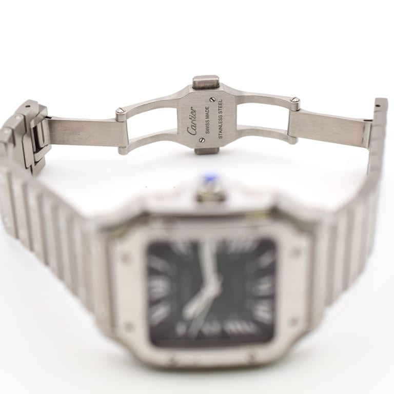 Santos de Cartier Steel Green Dial 35mm Product Image 6