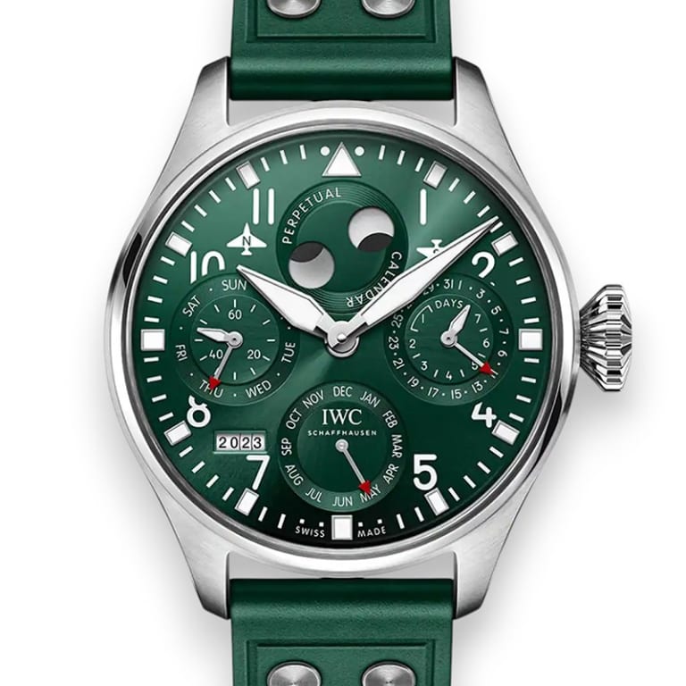 Big Pilot's Watch Perpetual Calendar Steel Green Dial 46mm Product Image 1