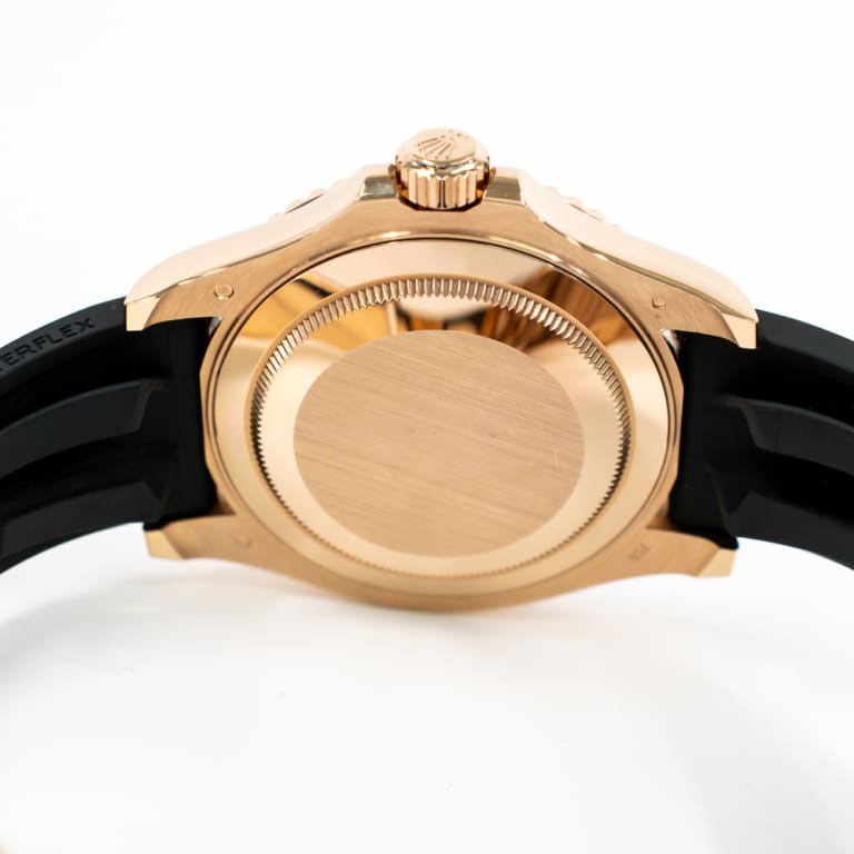 Yacht-Master Rose Gold Oysterflex Black Dial 40mm Product Image 7