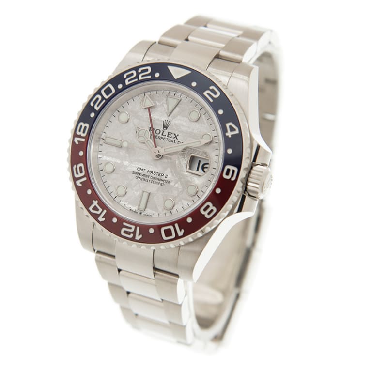 GMT-Master II "Pepsi" White Gold Meteorite Dial 40mm Product Image 2