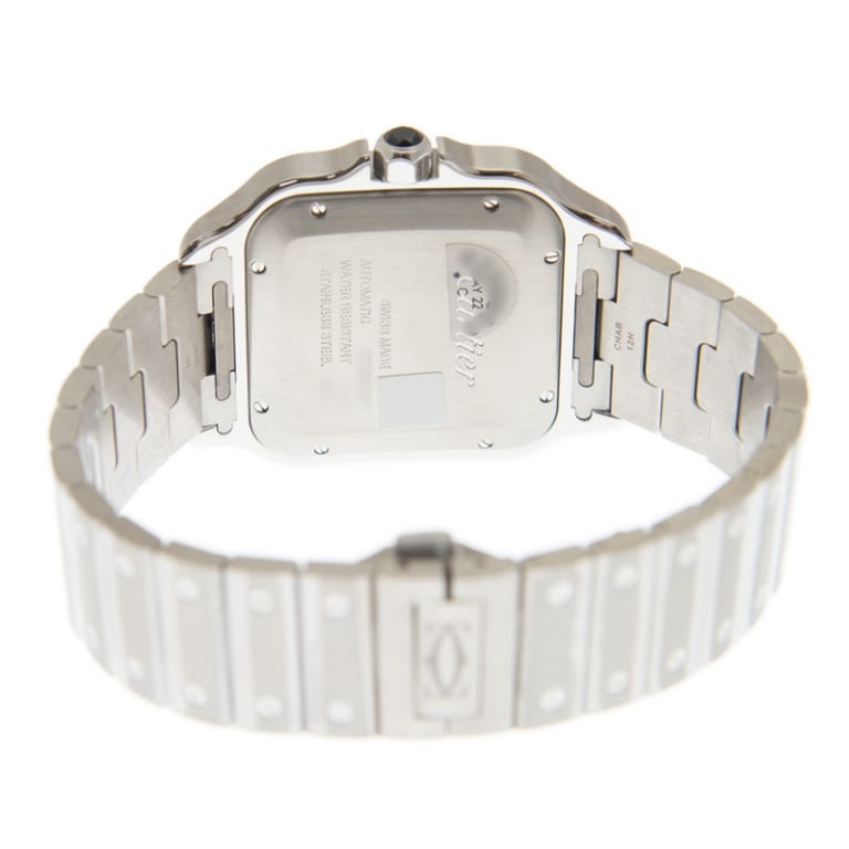 Santos De Cartier Steel Grey Dial 39mm Product Image 4