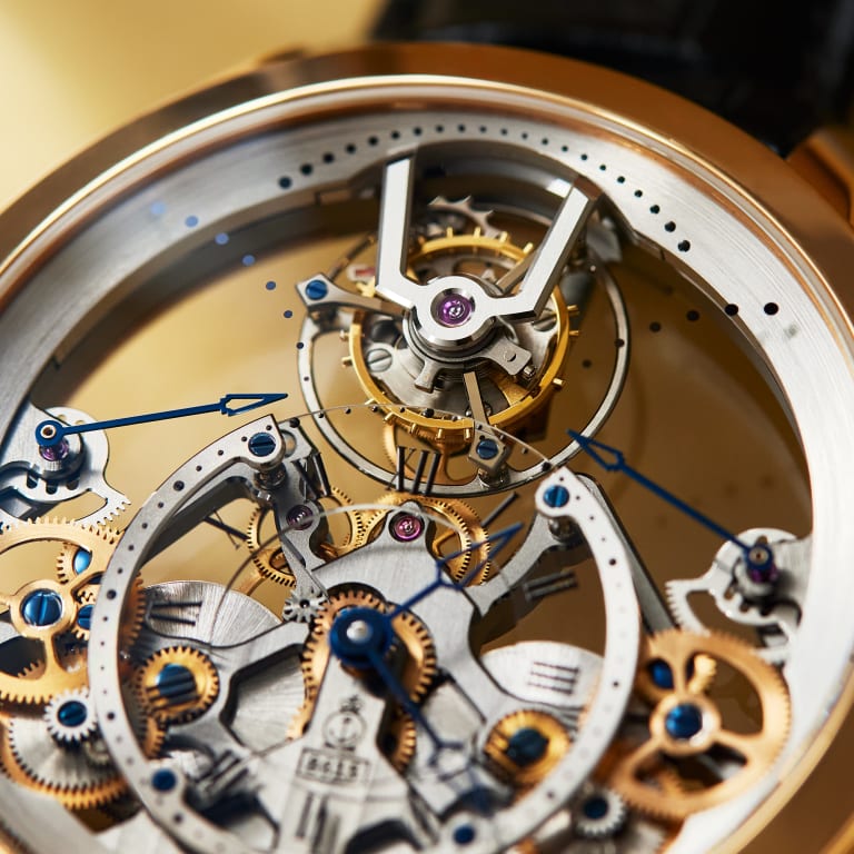 Time Pyramid Tourbillon Rose Gold Skeleton Dial 44mm Product Image 17