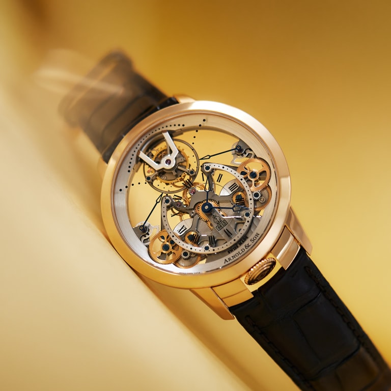 Time Pyramid Tourbillon Rose Gold Skeleton Dial 44mm Product Image 14