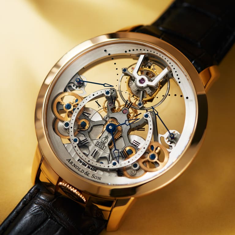 Time Pyramid Tourbillon Rose Gold Skeleton Dial 44mm Product Image 15