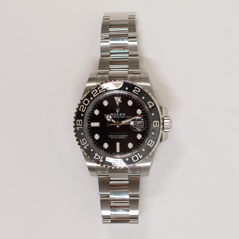 GMT-Master II "Bruce Wayne" Steel Black Dial 40mm Product Image 1