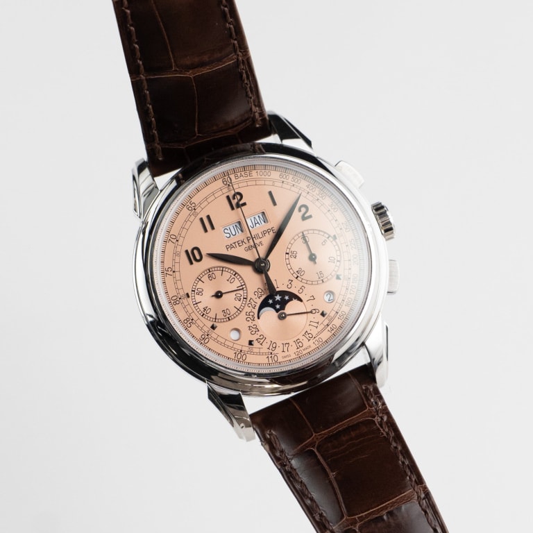 Perpetual Calendar Chronograph Platinum Salmon Dial 41mm Product Image 1
