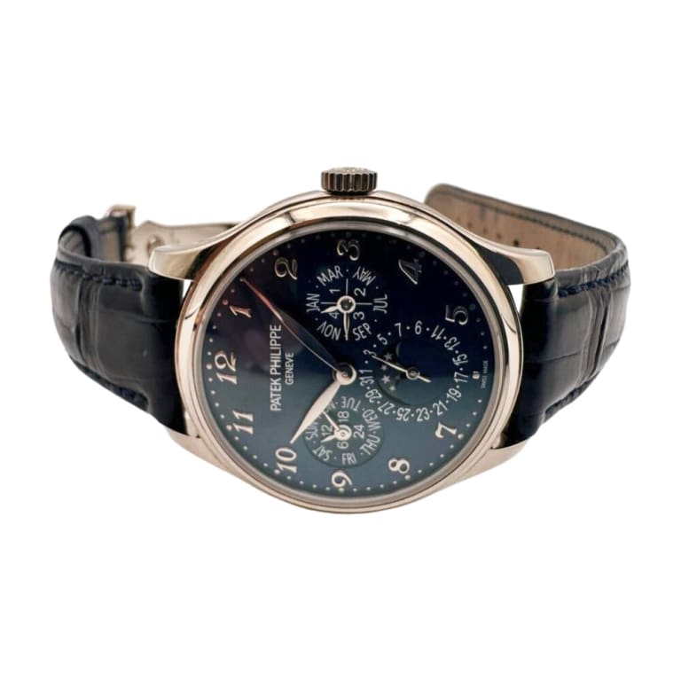 Perpetual Calendar White Gold Blue Dial 39mm Product Image 4