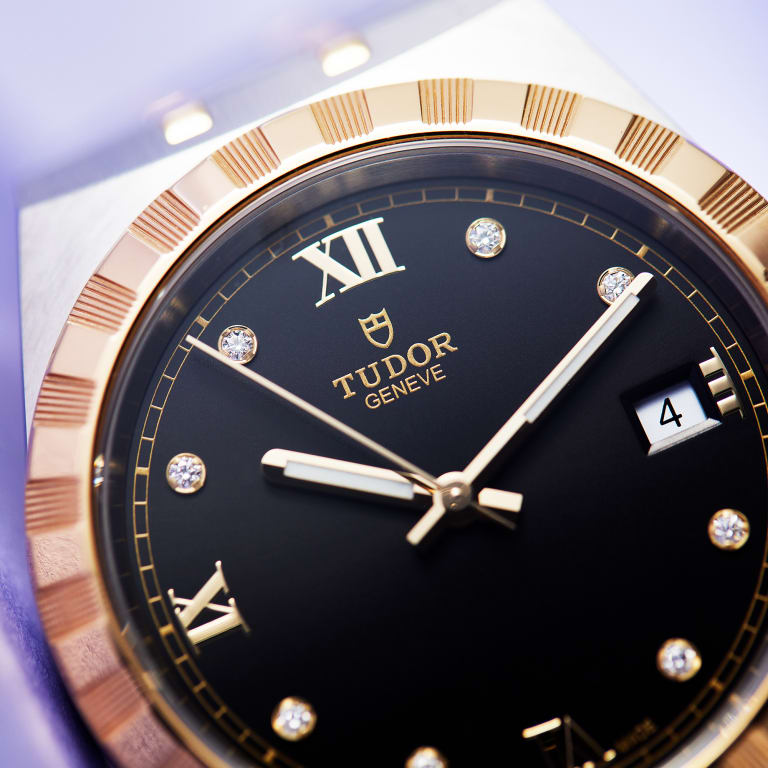 Royal Date Yellow Gold & Steel Black Dial 38mm Product Image 10