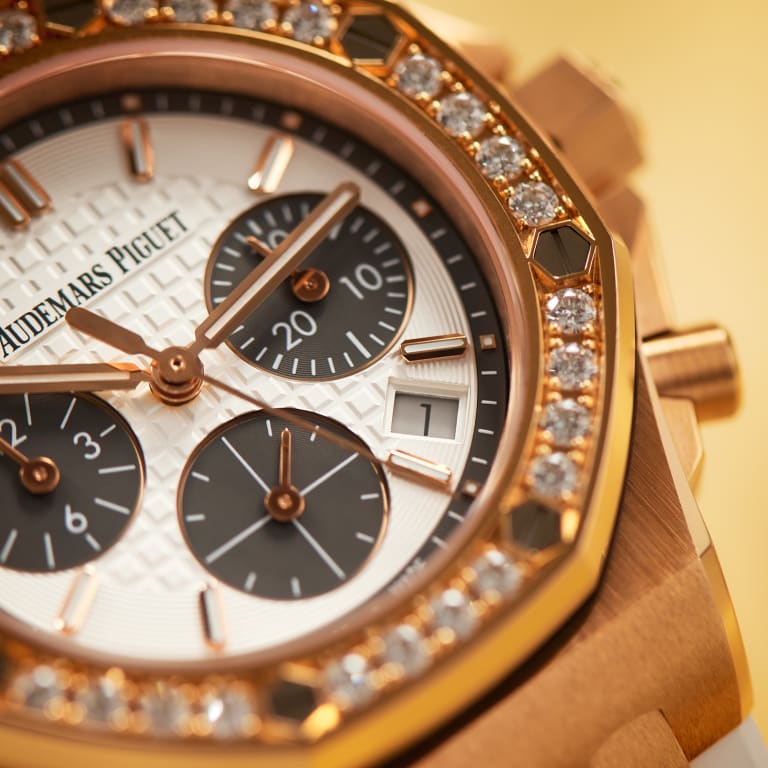 Royal Oak Offshore Rose Gold Diamond Silver Dial 37mm Product Image 14