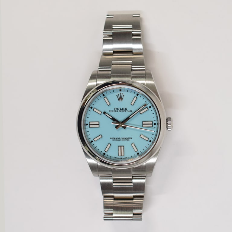 Oyster Perpetual Steel Turquoise Dial 41mm Product Image 1