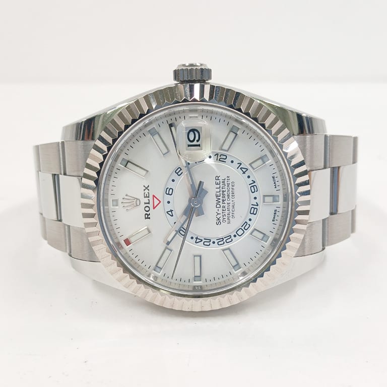 Sky-Dweller Steel White Dial 42mm Product Image 1