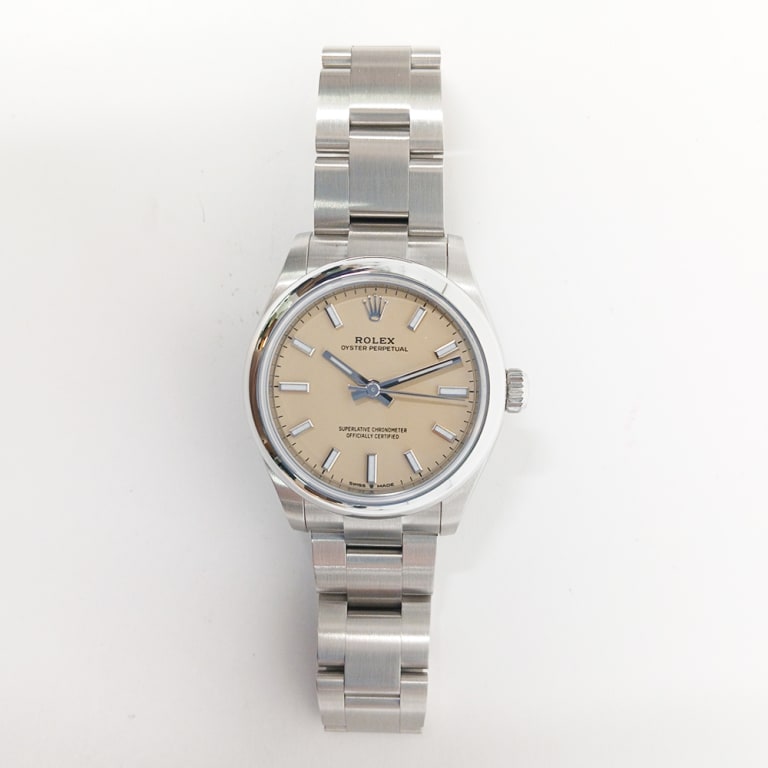 Oyster Perpetual Steel Beige Dial 31mm Product Image 1