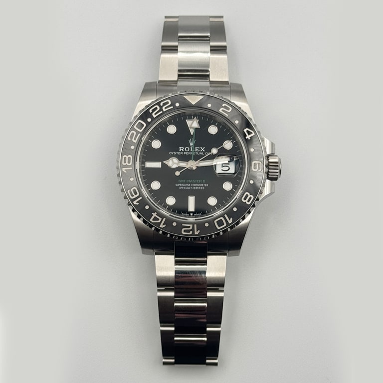 GMT-Master II "Bruce Wayne" Steel Black Dial 40mm Product Image 1
