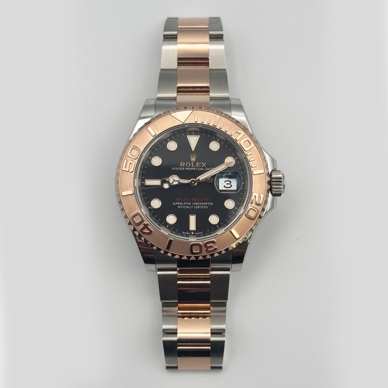 Yacht-Master Rose Gold & Steel Black Dial 40mm Product Image 1