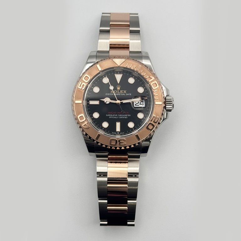Yacht-Master Rose Gold & Steel Black Dial 40mm Product Image 1