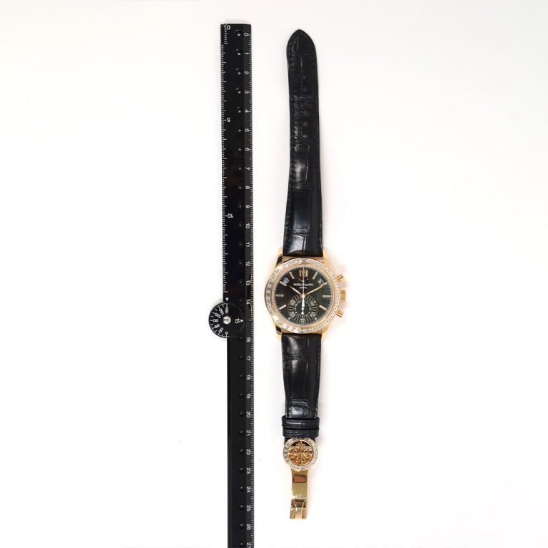 Complications Annual Calendar Chronograph Rose Gold Diamond Black Dial 40mm Product Image 10
