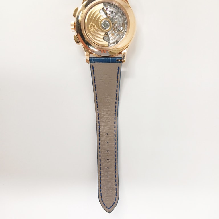 Annual Calendar Chronograph Rose Gold Blue Dial 42mm Product Image 6