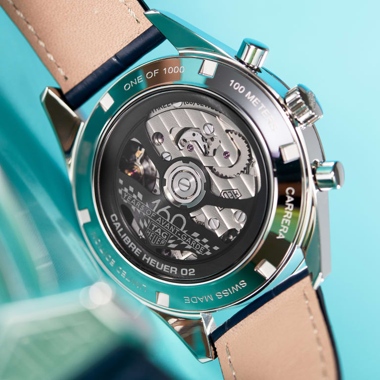 Carreara Chronograph "160 Years Montreal" Steel White Dial 39 mm Product Image 12