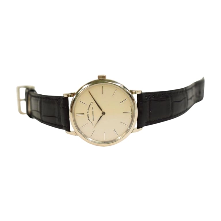 Saxonia Thin White Gold Silver Dial 37mm Product Image 2