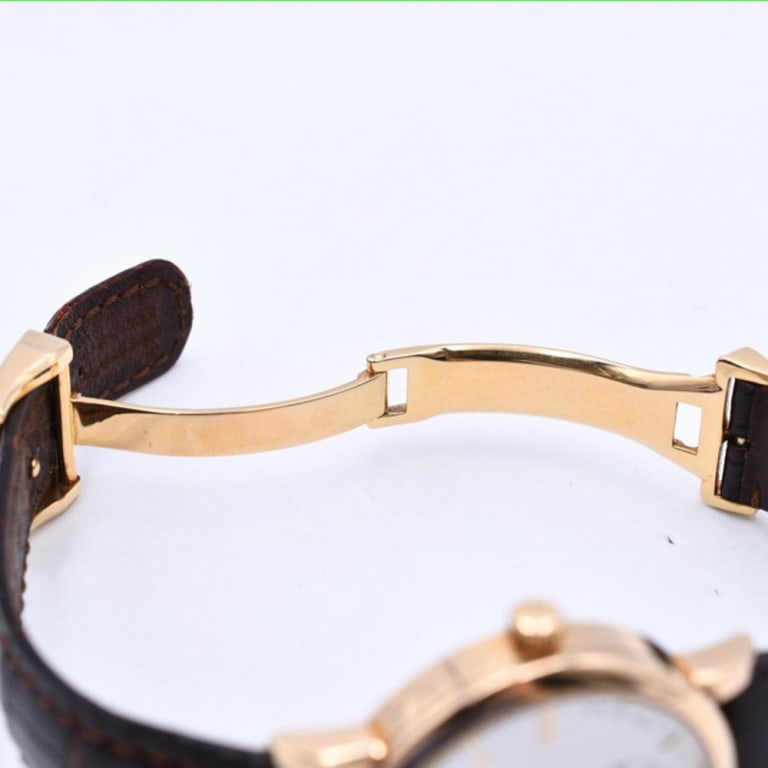 Saxonia Rose Gold Silver Dial 37mm Product Image 5