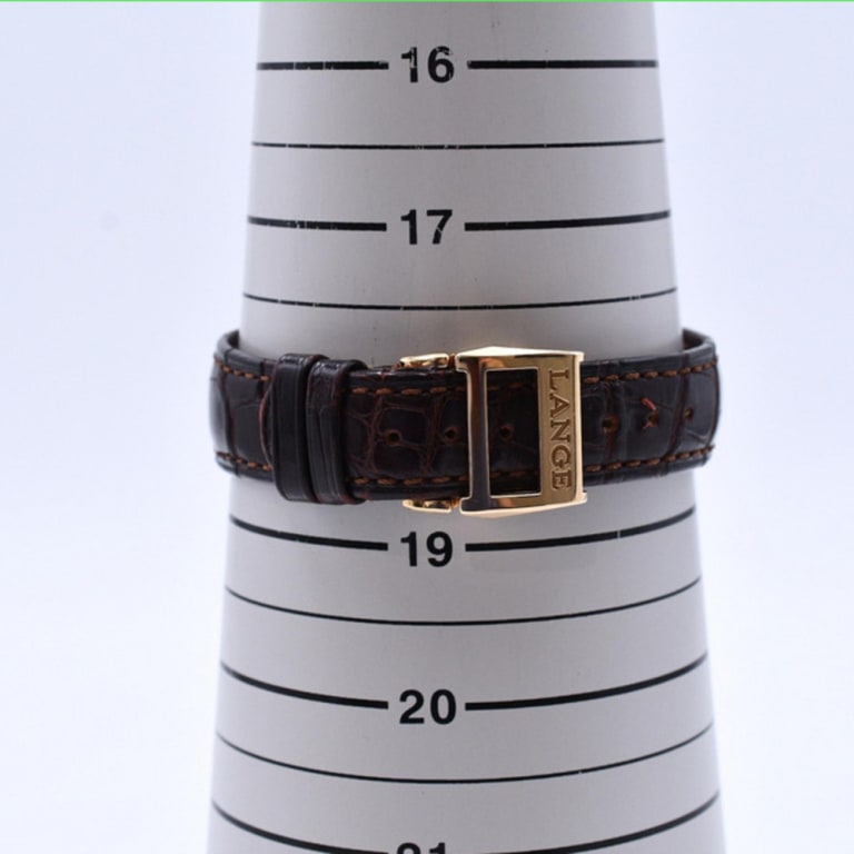 Saxonia Rose Gold Silver Dial 37mm Product Image 9