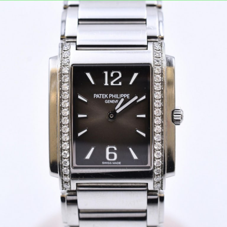 Twenty~4 Manchette Steel Diamond Brown Dial 25mm Product Image 2