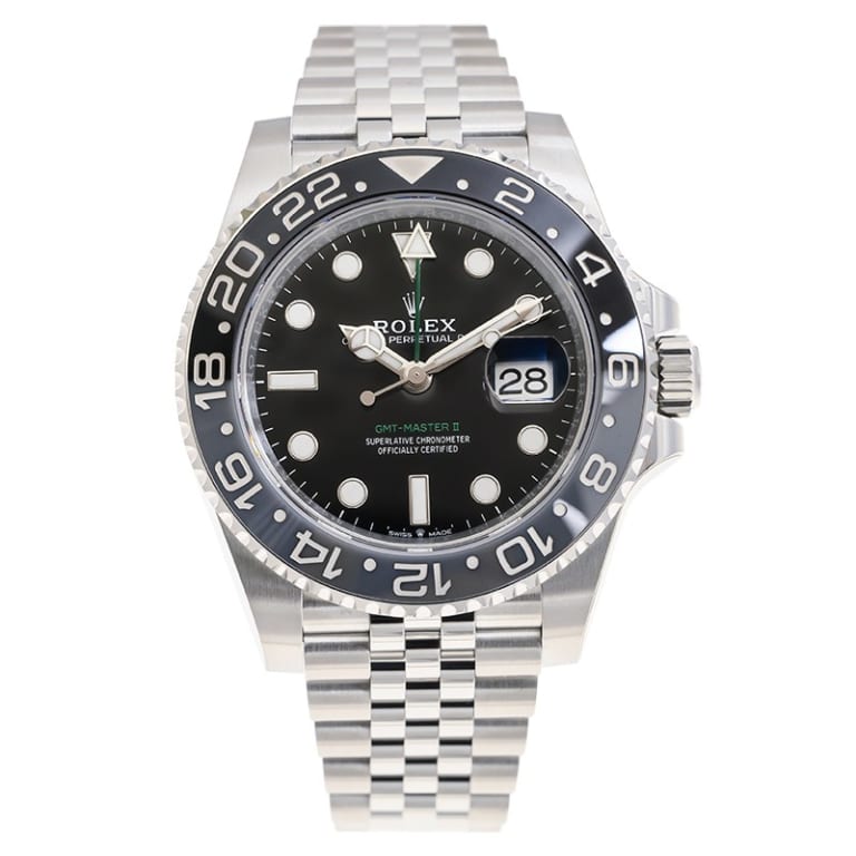 GMT-Master II "Bruce Wayne" Steel Jubilee Black Dial 40mm Product Image 1