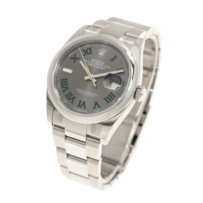 Datejust "Wimbledon" Steel Grey Dial 36mm Product Image 2