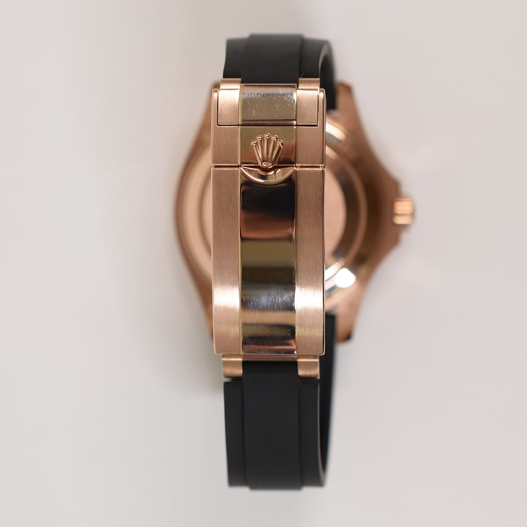 Yacht-Master Rose Gold Oysterflex Pave Dial 40mm Product Image 10