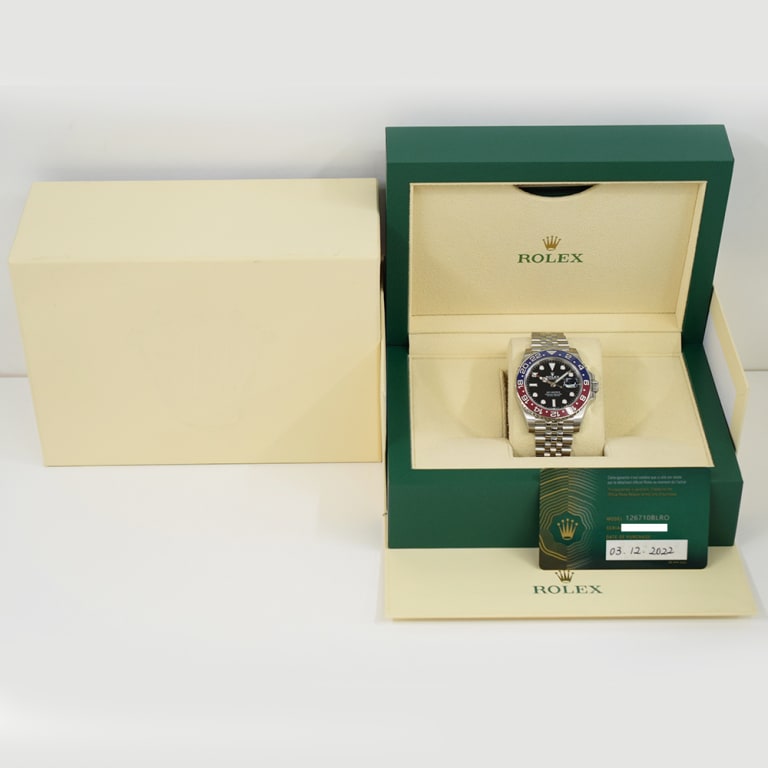 GMT-Master II Steel Jubilee Black Dial "Pepsi" 40mm Product Image 10