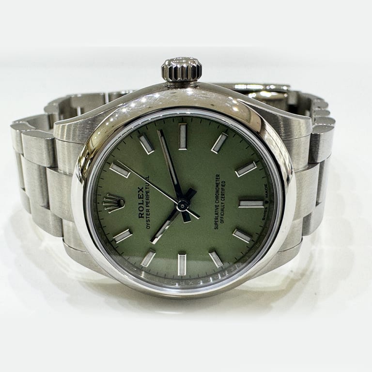 Oyster Perpetual Steel Pistachio Dial 31mm Product Image 2