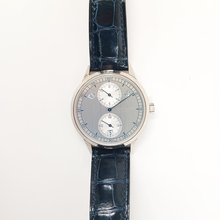 Complications Annual Calendar Regulator White Gold Silver Dial 40mm Product Image 1