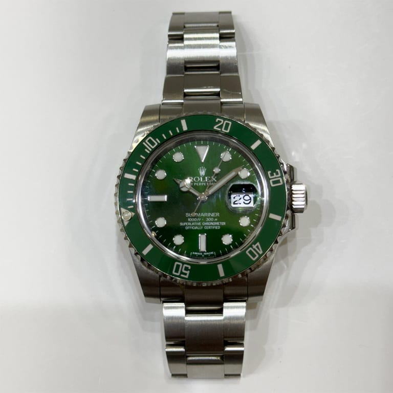 Submariner Date Steel Green Dial "Hulk" 40mm Product Image 1